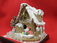 クリスマス お菓子の家